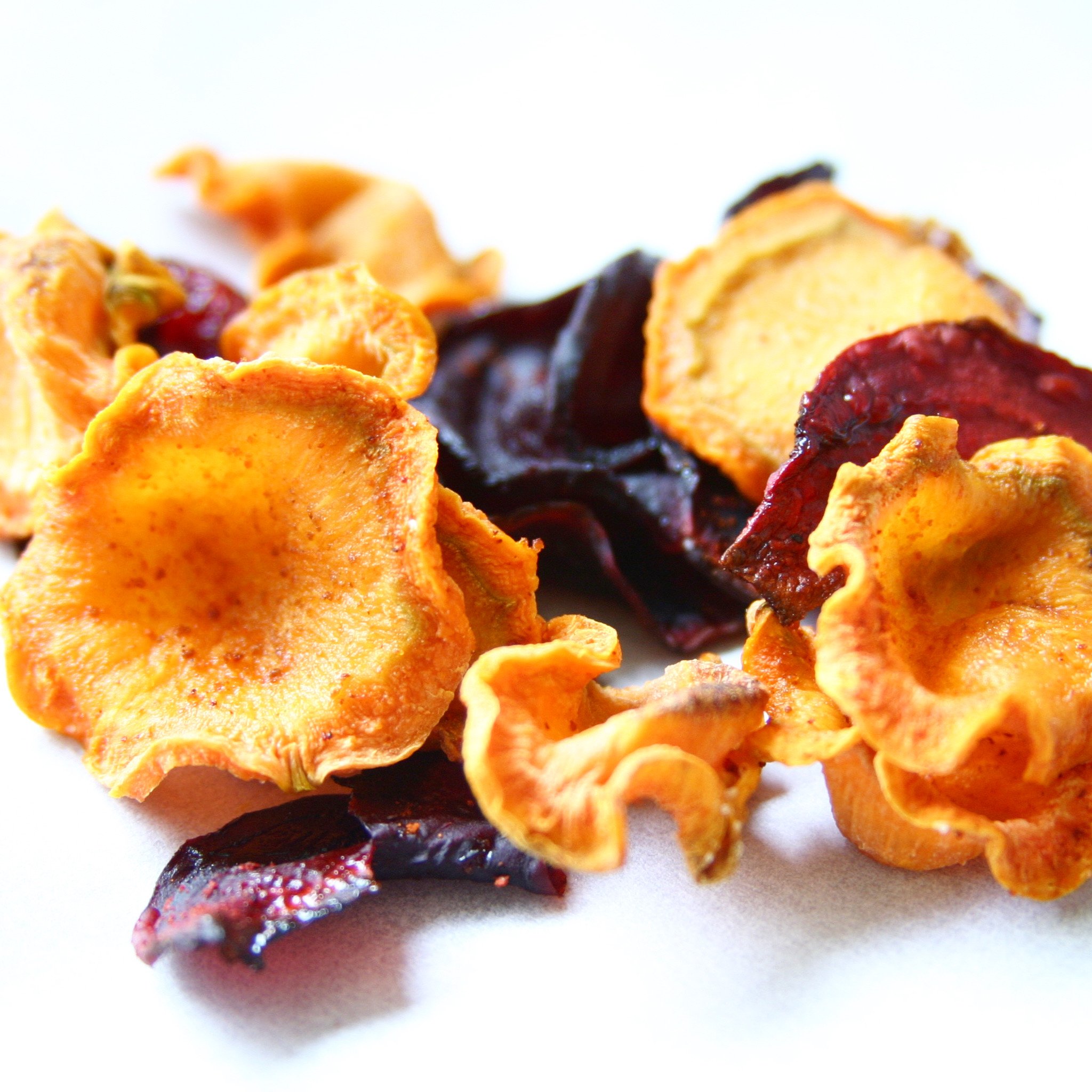 Groentechips uit de oven