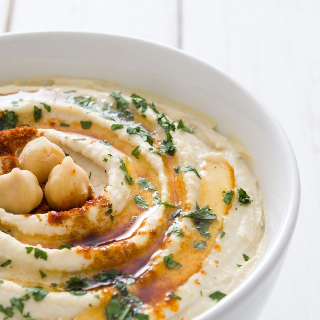 Recept zelfgemaakte hummus