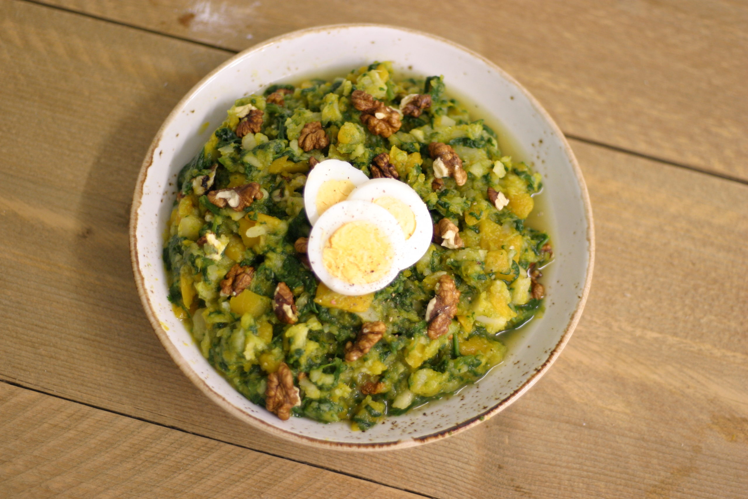 Stampot met 400 gram groente per persoon! - Healthiness online